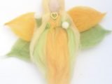 Spring Easter Fairy Angel Doll Needlefelted Figure