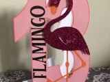 13th 3d Flamingo Birthday Card