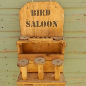 Bird Saloon Feeding Table