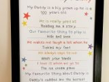 A4 Personalised All About My Daddy Interview Print