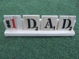 Dad Scrabble Display