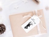 Reindeer Christmas Gift Tag (pack of 10)