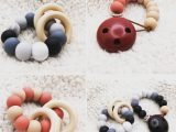 Ideal, not just as Stocking Filler – unisex Dummyclip and Teether Rattle