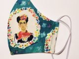 100% cotton Face mask Frida Kahlo