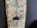 William Morris Golden Lily -Chair Caddy One Pocket Remote or Phone Holder/ Remote Control Holder/ Chair phone holder