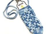 Crocheted water bottle holder