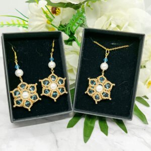 Beaded Star Flower Jewellery