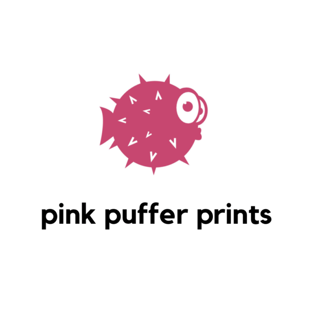 Pink Puffer Prints